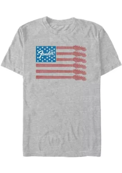 Guitar Flag Graphic T-Shirt