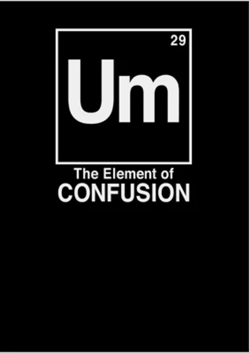 Big & Tall Generic Element of Confusion Graphic Short Sleeve T-Shirt