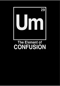 Big & Tall Generic Element of Confusion Graphic Short Sleeve T-Shirt
