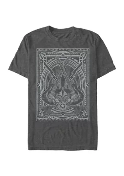 Big & Tall Generic Savage Rock Graphic Short Sleeve T-Shirt