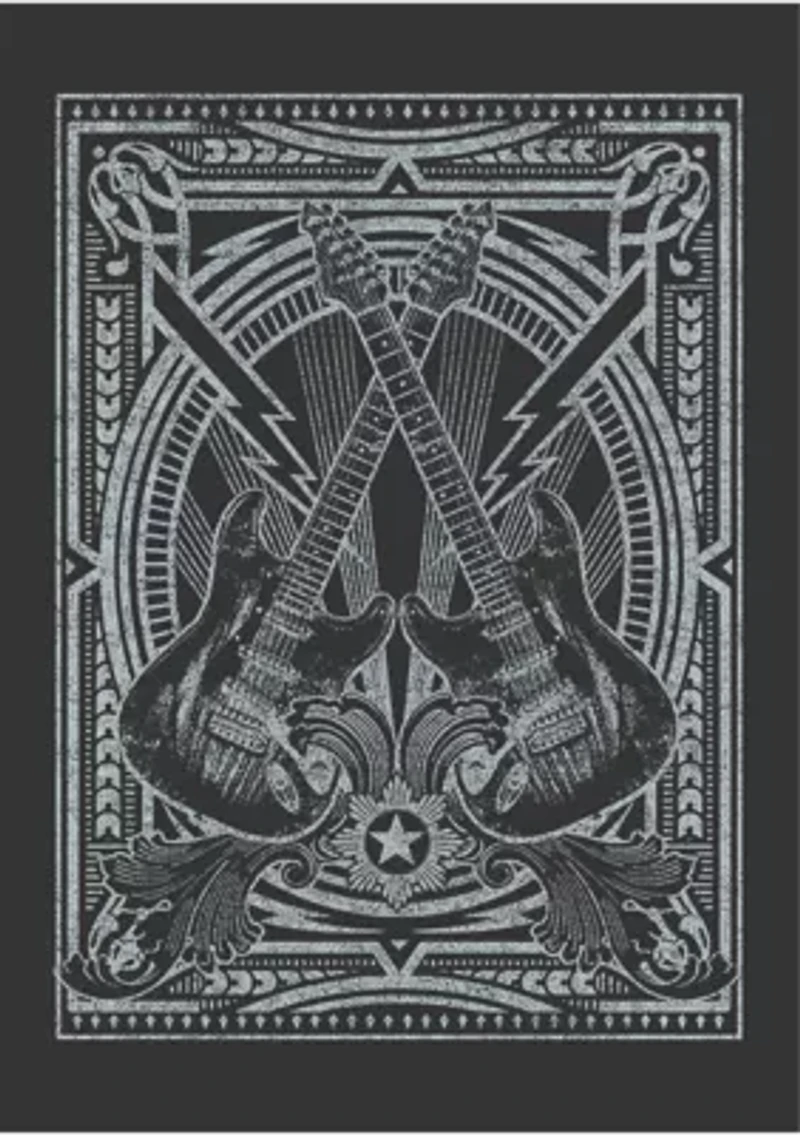 Big & Tall Generic Savage Rock Graphic Short Sleeve T-Shirt