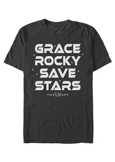 Grace Rocky Save Stars Graphic T-Shirt