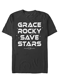 Grace Rocky Save Stars Graphic T-Shirt