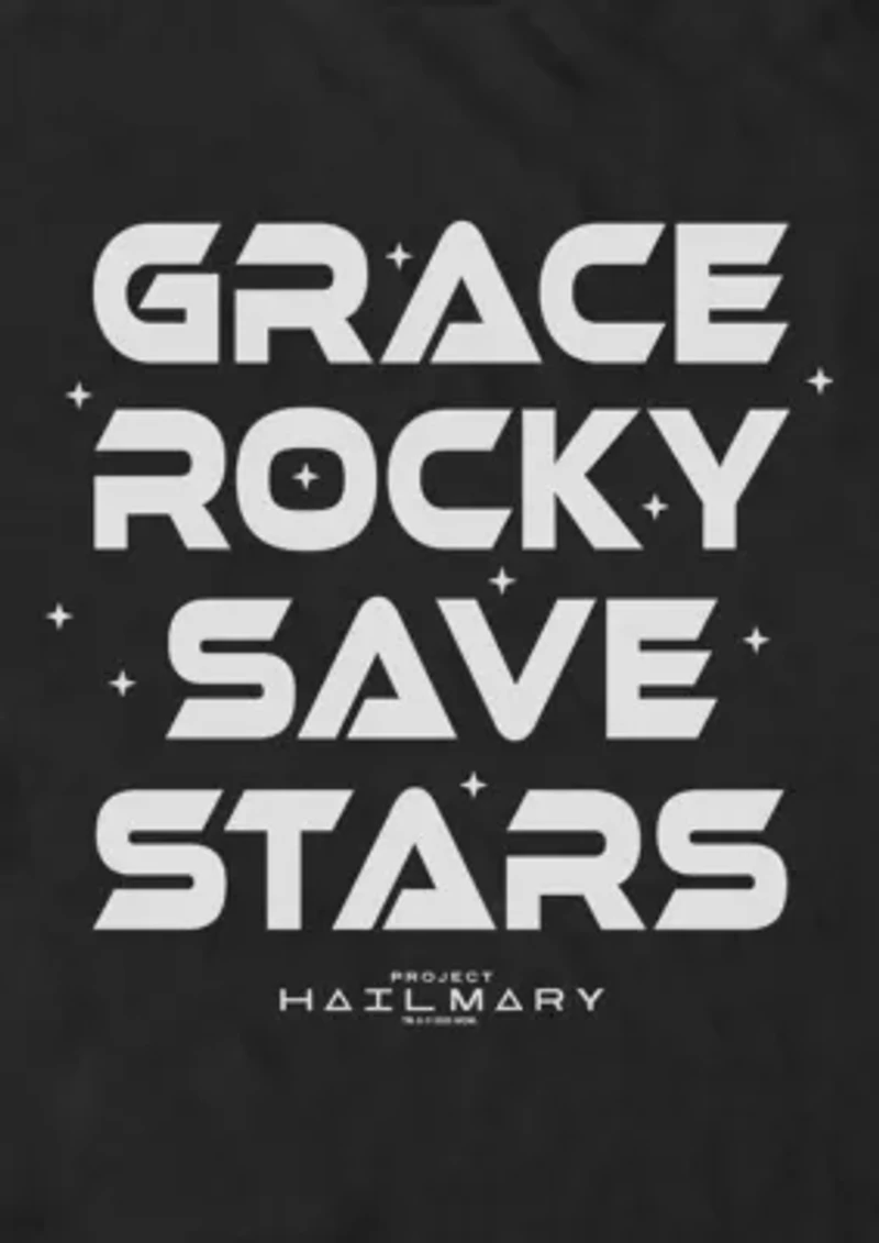 Grace Rocky Save Stars Graphic T-Shirt