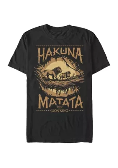 Big & Tall Lion King Hakuna Matata March Short Sleeve Graphic T-Shirt