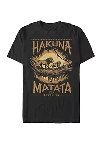 Big & Tall Lion King Hakuna Matata March Short Sleeve Graphic T-Shirt
