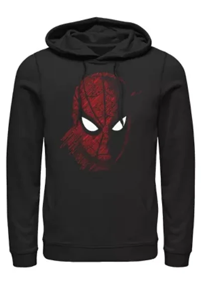 Spidey Tech Portrait Graphic Fleece Hoodie