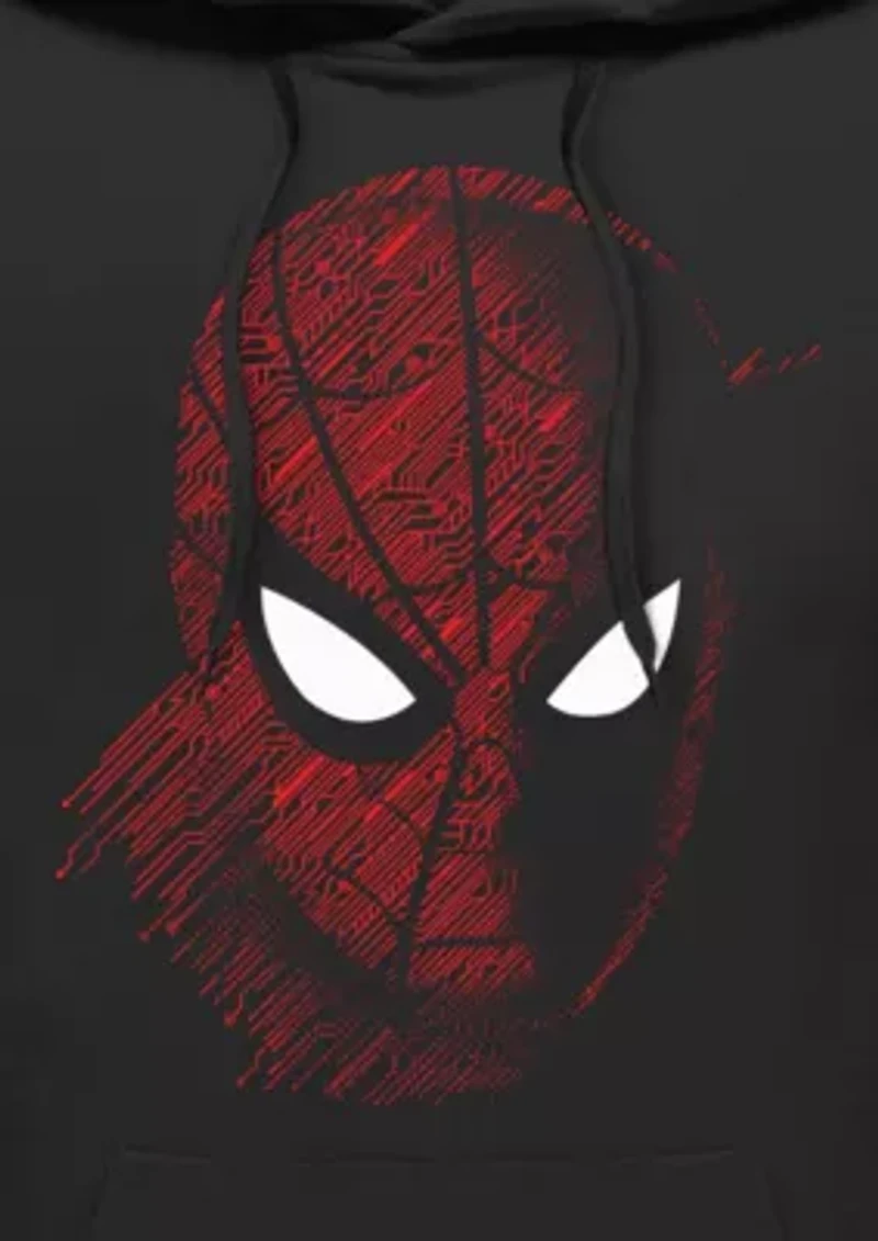 Spidey Tech Portrait Graphic Fleece Hoodie