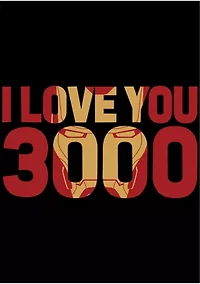 Big & Tall Marvel Love You 3000 Graphic Short Sleeve T-Shirt