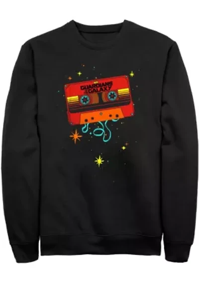 Tape Graphic Crew Fleece Sweatshirt