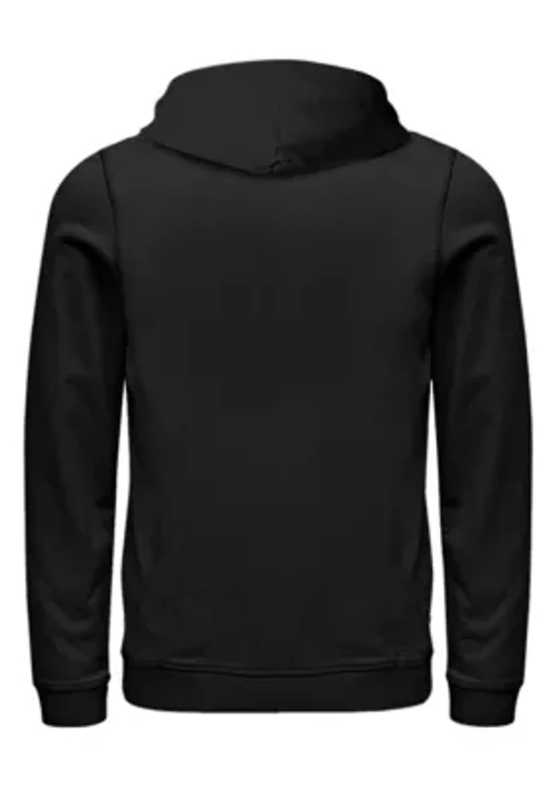 Deadpool Splatter Icon Graphic Fleece Hoodie