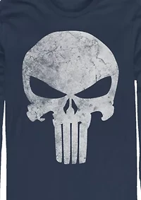 Punisher Distresskull Graphic Long Sleeve T-Shirt