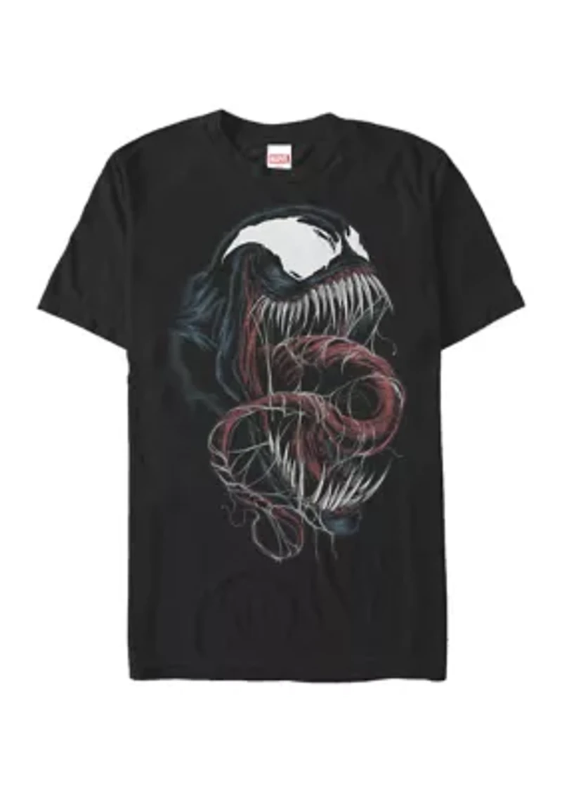 Big & Tall Venom Big Face Short Sleeve Graphic T-Shirt
