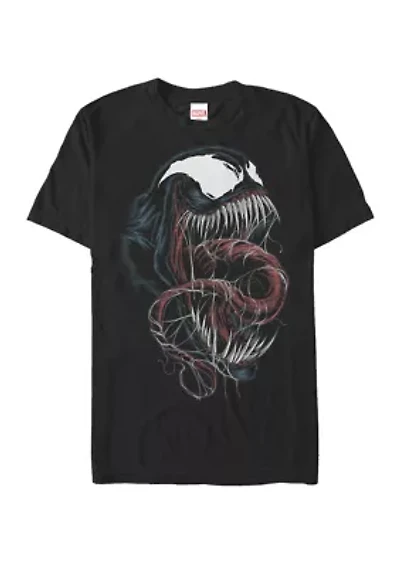 Big & Tall Venom Big Face Short Sleeve Graphic T-Shirt