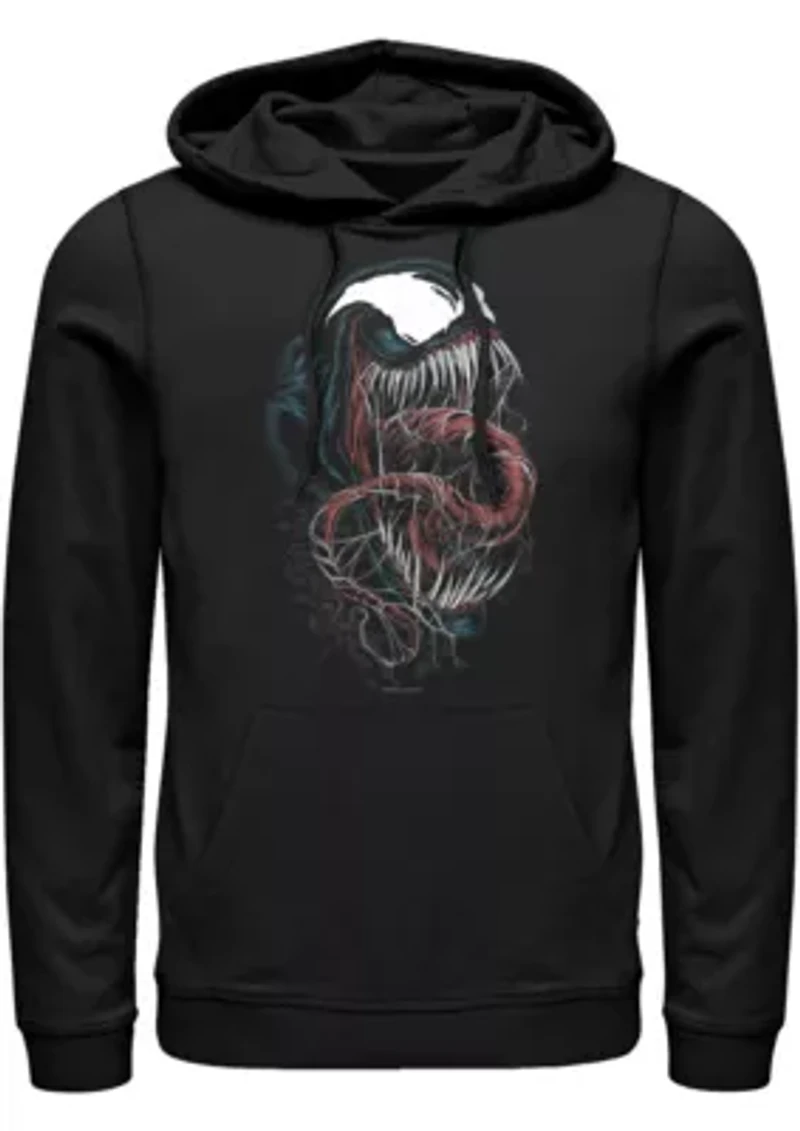 Venom Graphic Fleece Hoodie