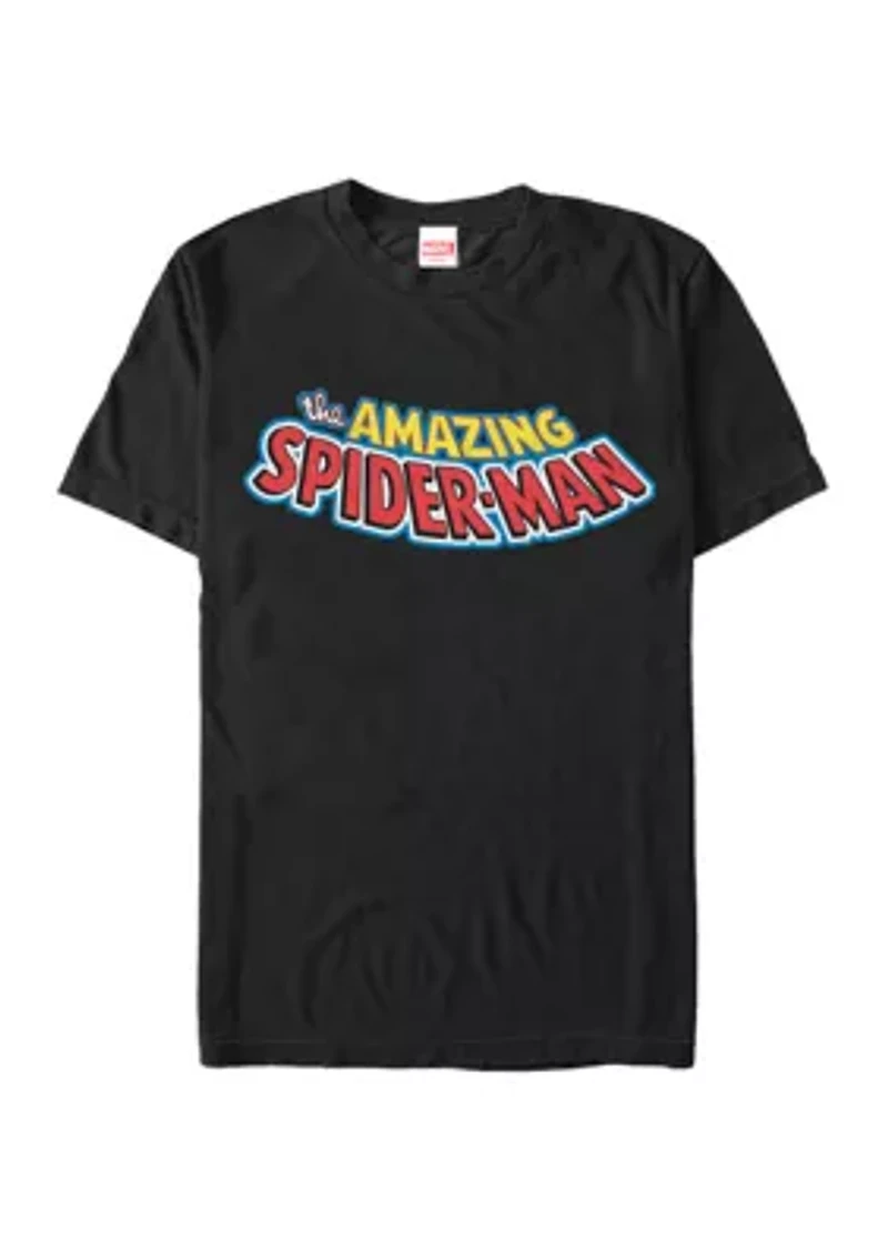 Big & Tall The Amazing Spider Man Classic Logo Short Sleeve Graphic T-Shirt