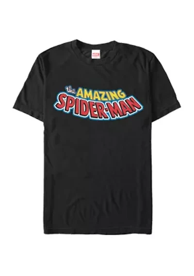 Big & Tall The Amazing Spider Man Classic Logo Short Sleeve Graphic T-Shirt