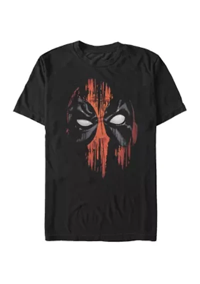 Big & Tall Deadpool Painted Face Short Sleeve Graphic T-Shirt
