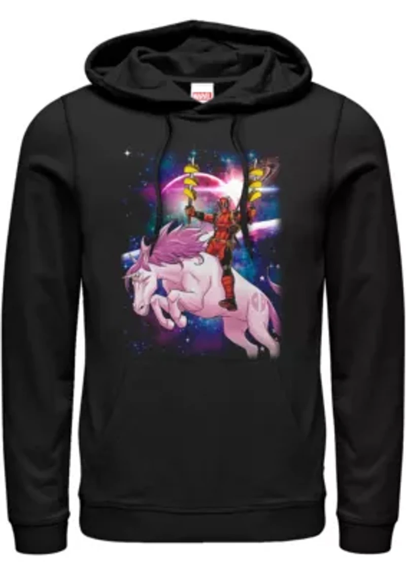 Taco Unicorn Graphic Fleece Hoodie