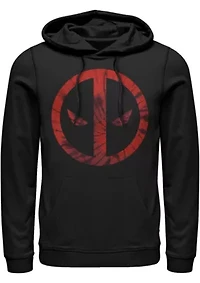 Deadpool Tie Dye Graphic Fleece Hoodie