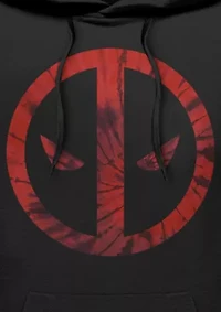 Deadpool Tie Dye Graphic Fleece Hoodie