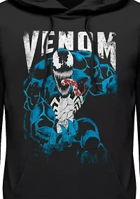 Venom Grunge Graphic Fleece Hoodie