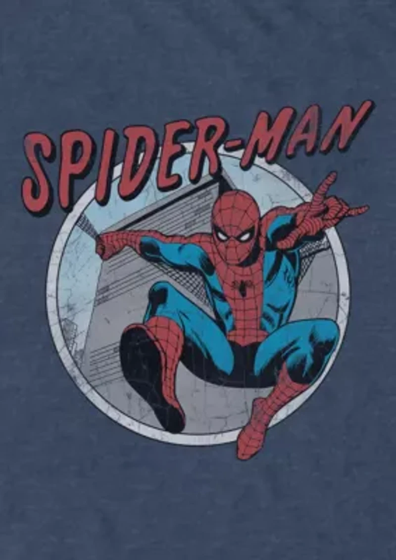 Retro Spider-Man Graphic T-Shirt