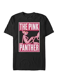 Big & Tall Panther Bold Blocks Graphic T-Shirt