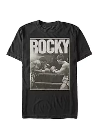 Big & Tall Boxing Portrait Short Sleeve Graphic T-Shirt