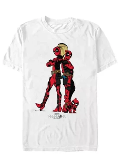 Ladypool And Deadpools Graphic T-Shirt