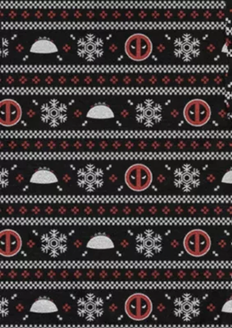 Deadpool Holidays Graphic Long Sleeve Sweater