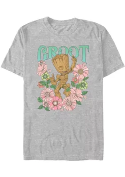 Groot Flower Dance Graphic T-Shirt