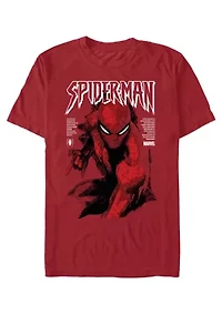 Painted Spider-Man Graphic T-Shirt