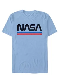 NASA Stripes Graphic T-Shirt
