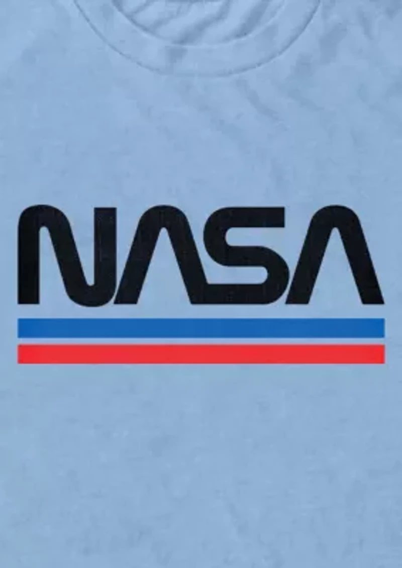 NASA Stripes Graphic T-Shirt