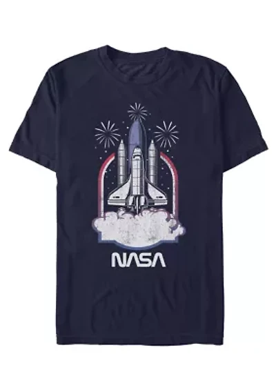 NASA USA All Day Graphic T-Shirt