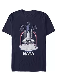 NASA USA All Day Graphic T-Shirt