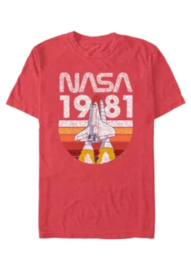 NASA Basic Sunset Graphic T-Shirt