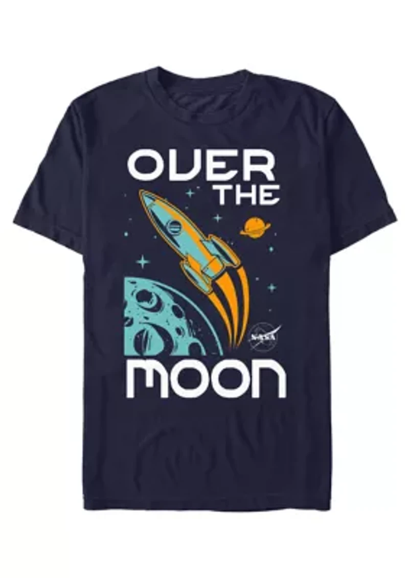 NASA Over The Moon Graphic T-Shirt