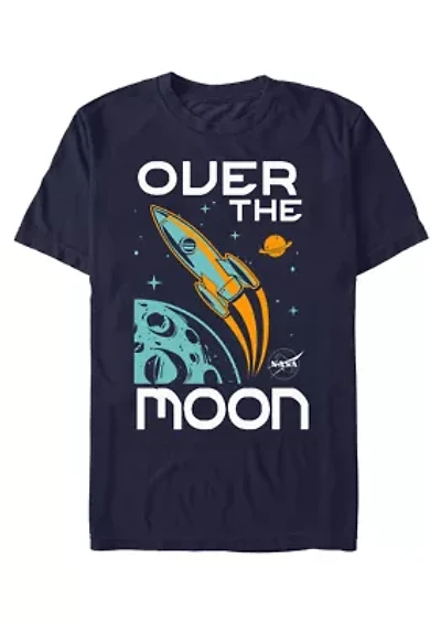 NASA Over The Moon Graphic T-Shirt