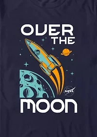 NASA Over The Moon Graphic T-Shirt