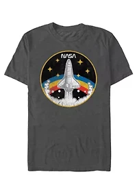 NASA Early Days Col B Graphic T-Shirt