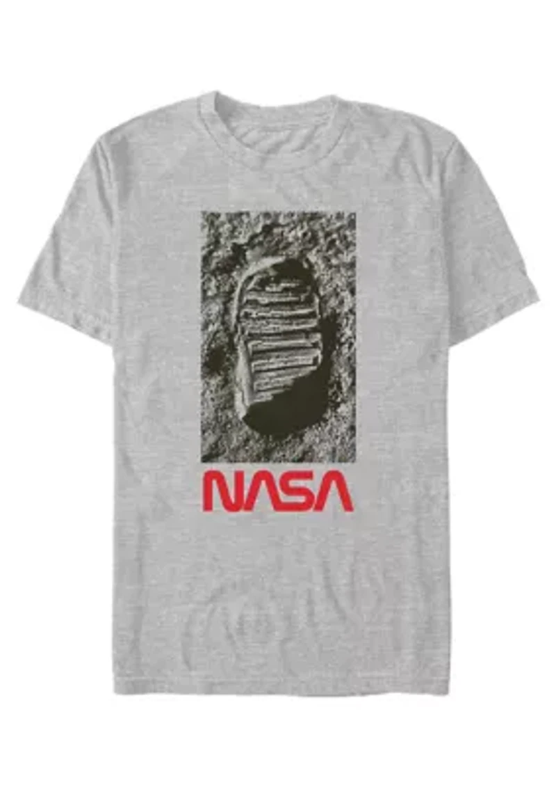 NASA Footprint Graphic T-Shirt