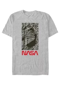 NASA Footprint Graphic T-Shirt