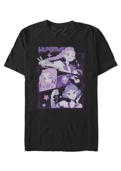 Huntrix Group Panels Graphic T-Shirt