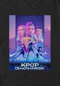 Kpop Demon Hunters Poster Graphic T-Shirt