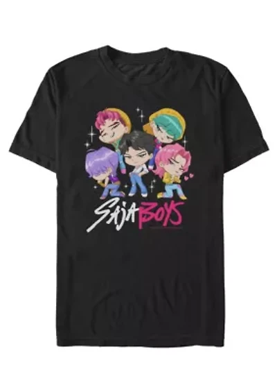 Saja Boys Chibi Group Graphic T-Shirt