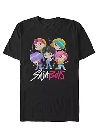 Saja Boys Chibi Group Graphic T-Shirt