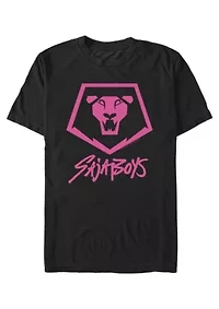 Lion Logo Graphic T-Shirt