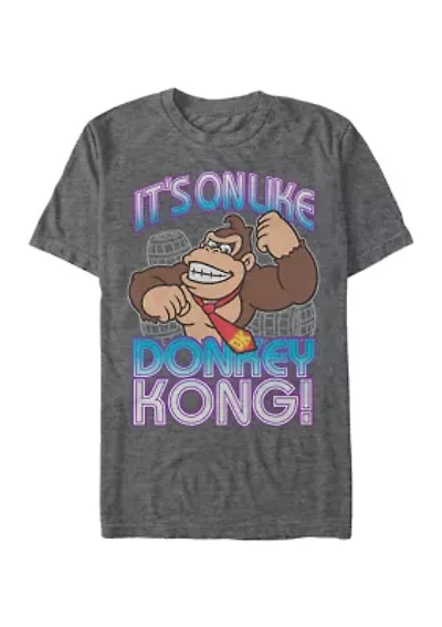 Big & Tall Nintendo It's On Graphic Short Sleeve T-Shirt